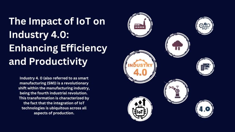 The Impact of IoT on Industry 4.0: Driving Efficiency, Innovation, and Productivity in 2024