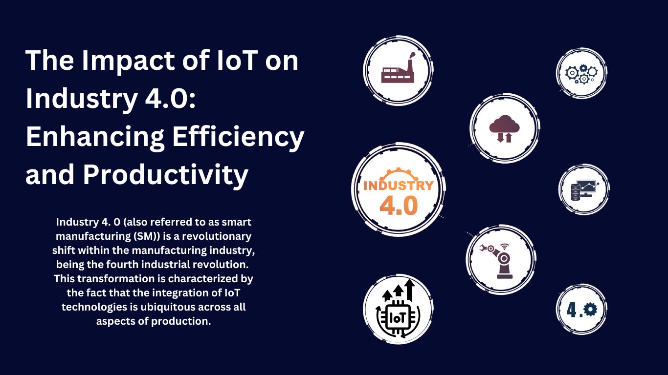 The Impact of IoT on Industry 4.0 Enhancing Efficiency and Productivity