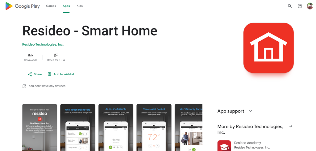 Best Smart Home Apps Resideo Smart App 