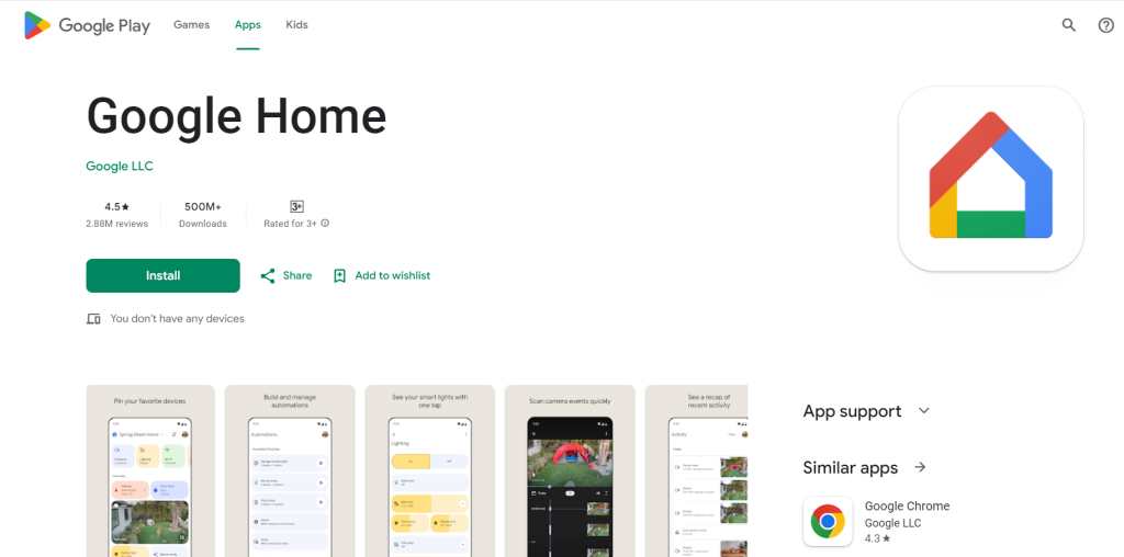 Best Smart Home Apps - Google Smart Home 