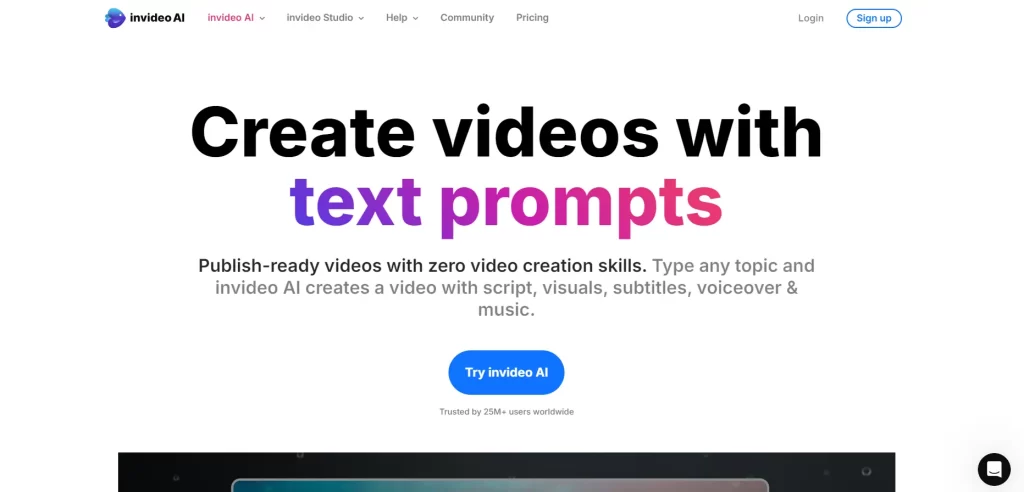 Invideo - Best Trending AI Video Generator Tools - techcodez